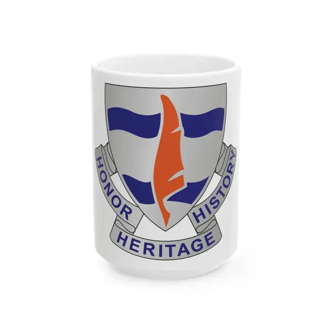 102 Signal Battalion (U.S. Army) White Coffee Mug 15oz - Go Mug Yourself