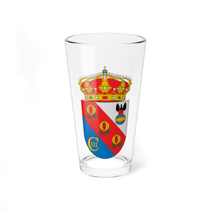 Escudo de Arenas del Rey (Spain) (Coat of Arms) Pint Glass 16oz