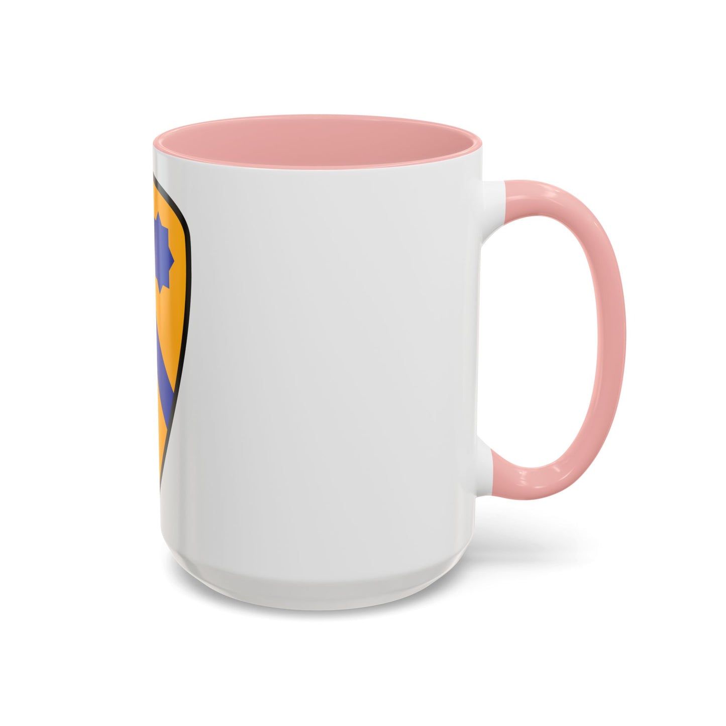 US 2nd Cavalry Division (U.S. Army) Accent Coffee Mug