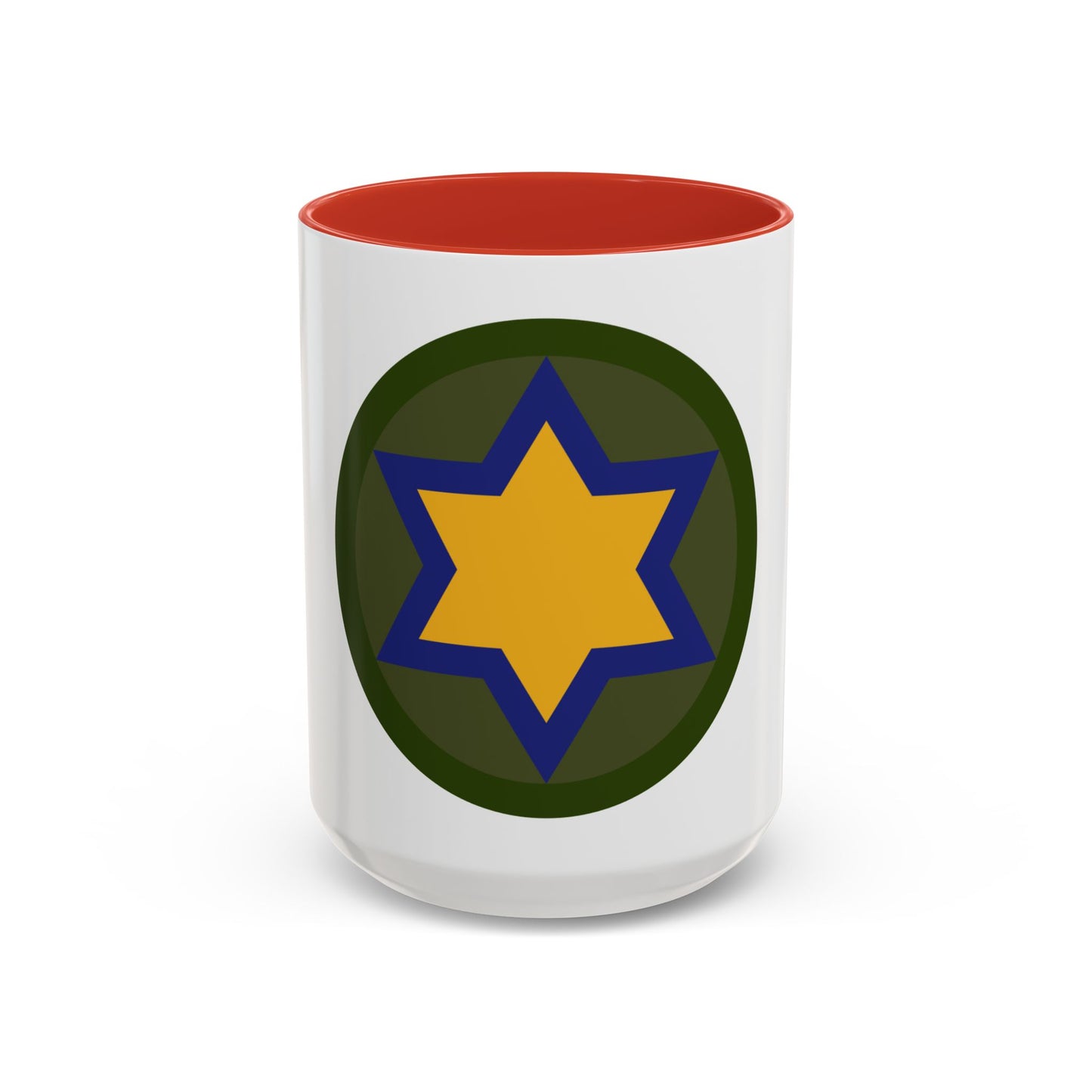 US 66th Cavalry Division (U.S. Army) Accent Coffee Mug