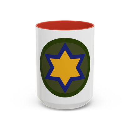 US 66th Cavalry Division (U.S. Army) Accent Coffee Mug