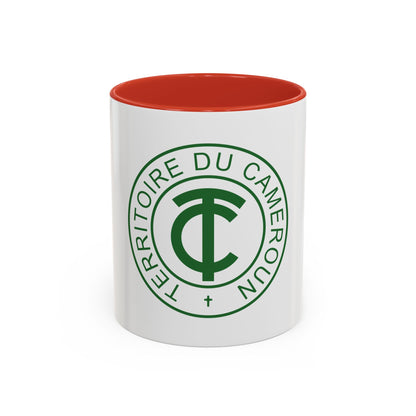 Emblem of French Cameroon - Accent Coffee Mug