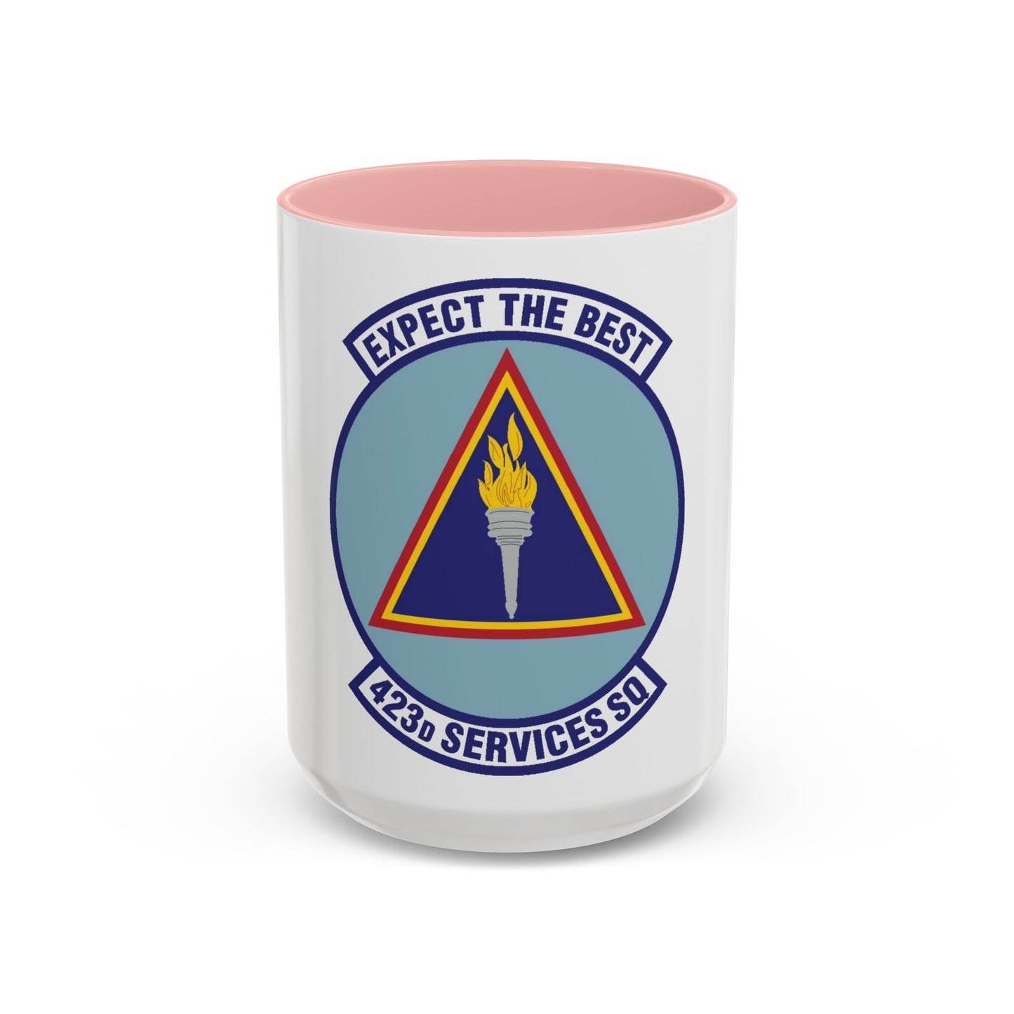 423d Services Squadron (U.S. Air Force) Accent Coffee Mug