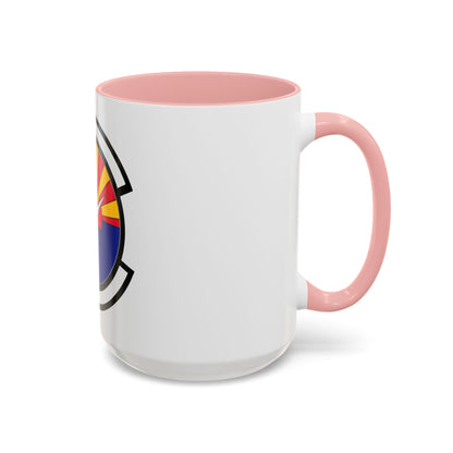 355 Healthcare Operations Squadron ACC (U.S. Air Force) Accent Coffee Mug