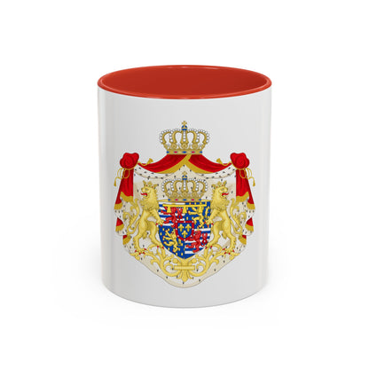 Greater coat of arms of the Hereditary Grand Duke of Luxembourg (2000) - Accent Coffee Mug