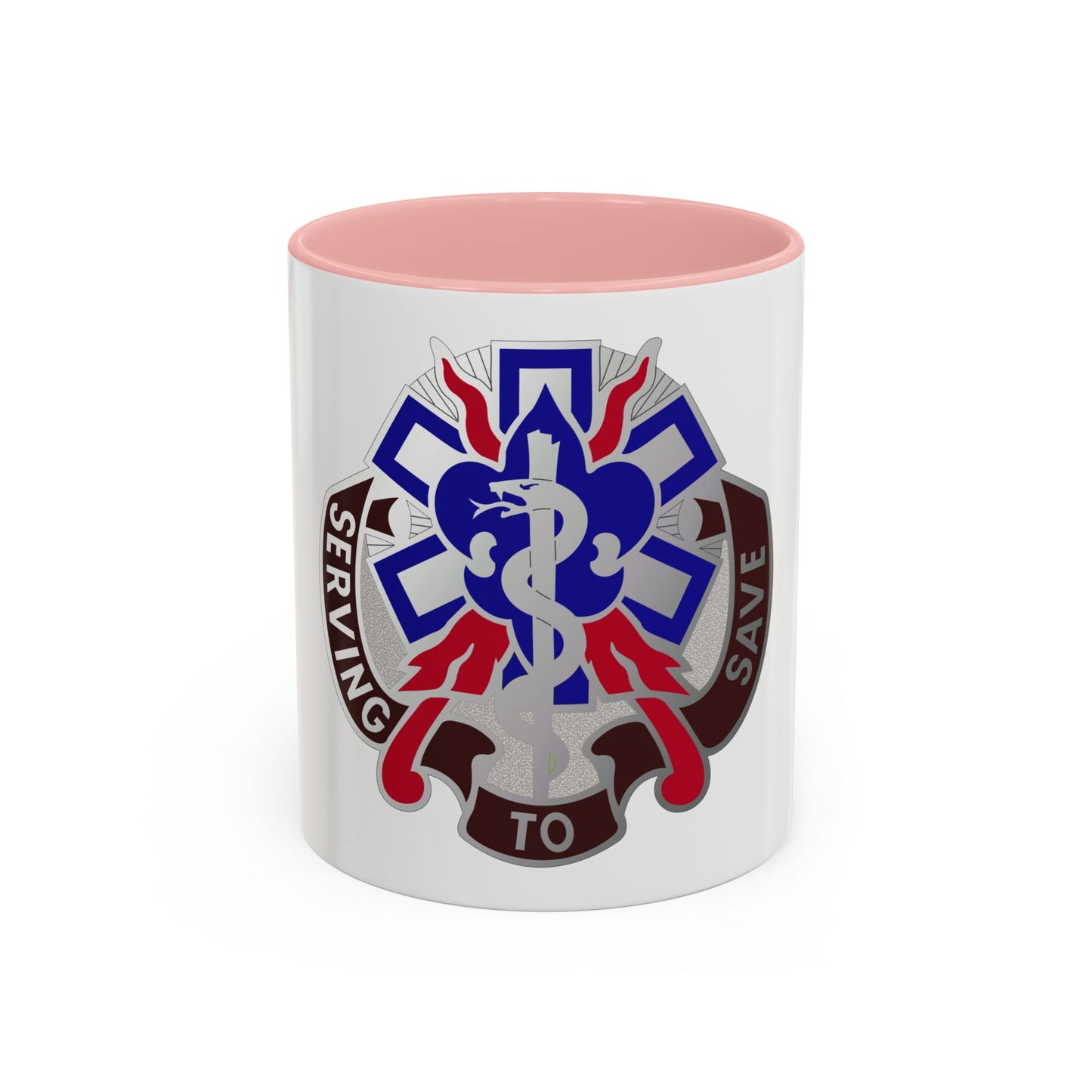 350 Surgical Hospital (U.S. Army) Accent Coffee Mug