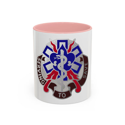 350 Surgical Hospital (U.S. Army) Accent Coffee Mug