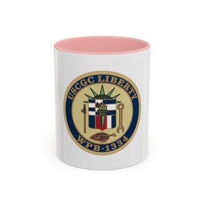USCGC Liberty WPB 1334 (U.S. Coast Guard) Accent Coffee Mug