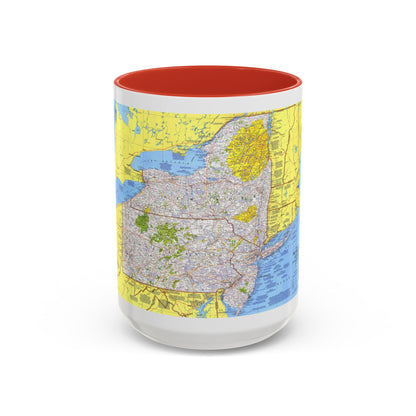 USA - Northeast 1 (1978) (Map) Accent Coffee Mug