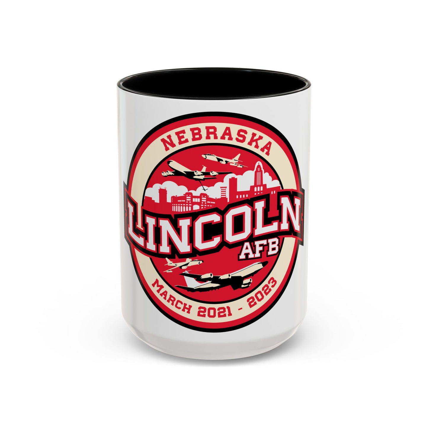 Lincoln Air Force Base (U.S. Air Force) Accent Coffee Mug