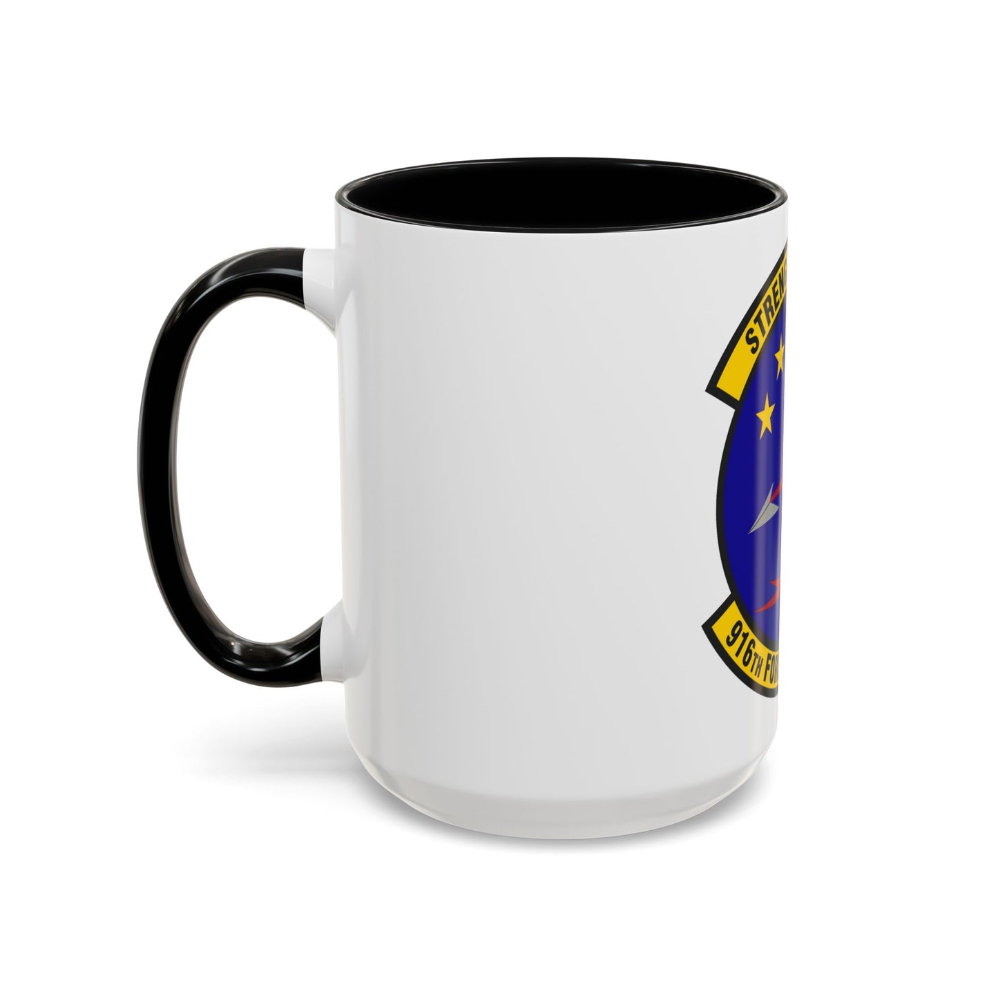 916th Force Support Squadron (U.S. Air Force) Accent Coffee Mug