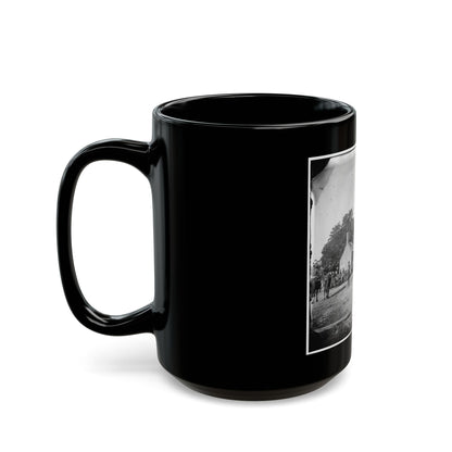 Charles City Court House, Va. Rear View Of The Courthouse (U.S. Civil War) Black Coffee Mug