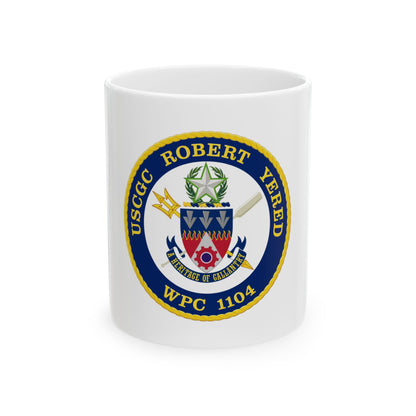USCGC Robert Yered WPC 1104 1 (U.S. Coast Guard) White Coffee Mug