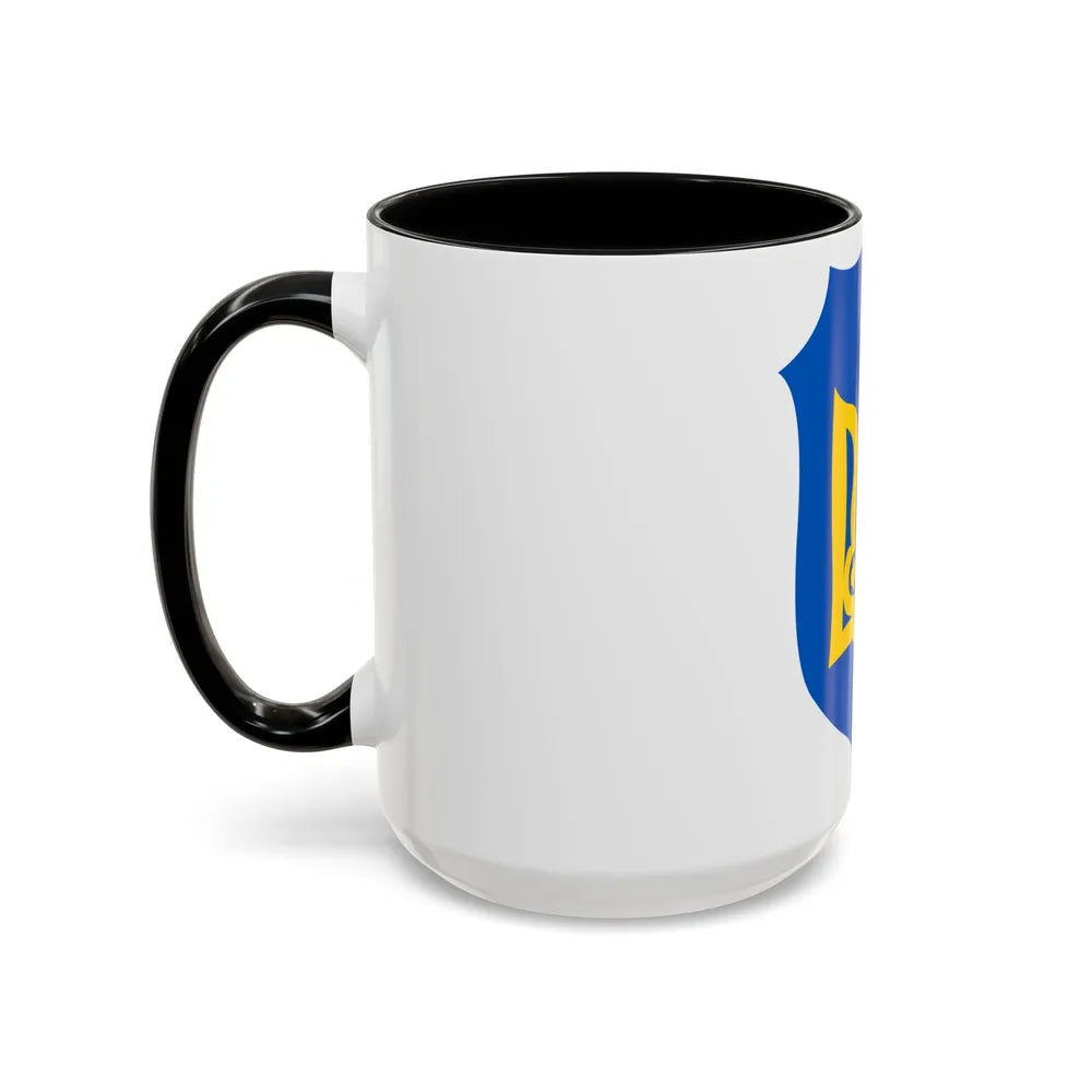 Organization of Ukrainian Nationalists - Accent Coffee Mug-Go Mug Yourself