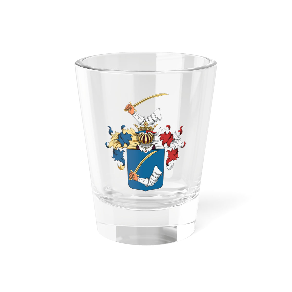 Coa Hungary Town Mikepércs big (Hungary) (Coat of Arms) Shot Glass 1.5oz