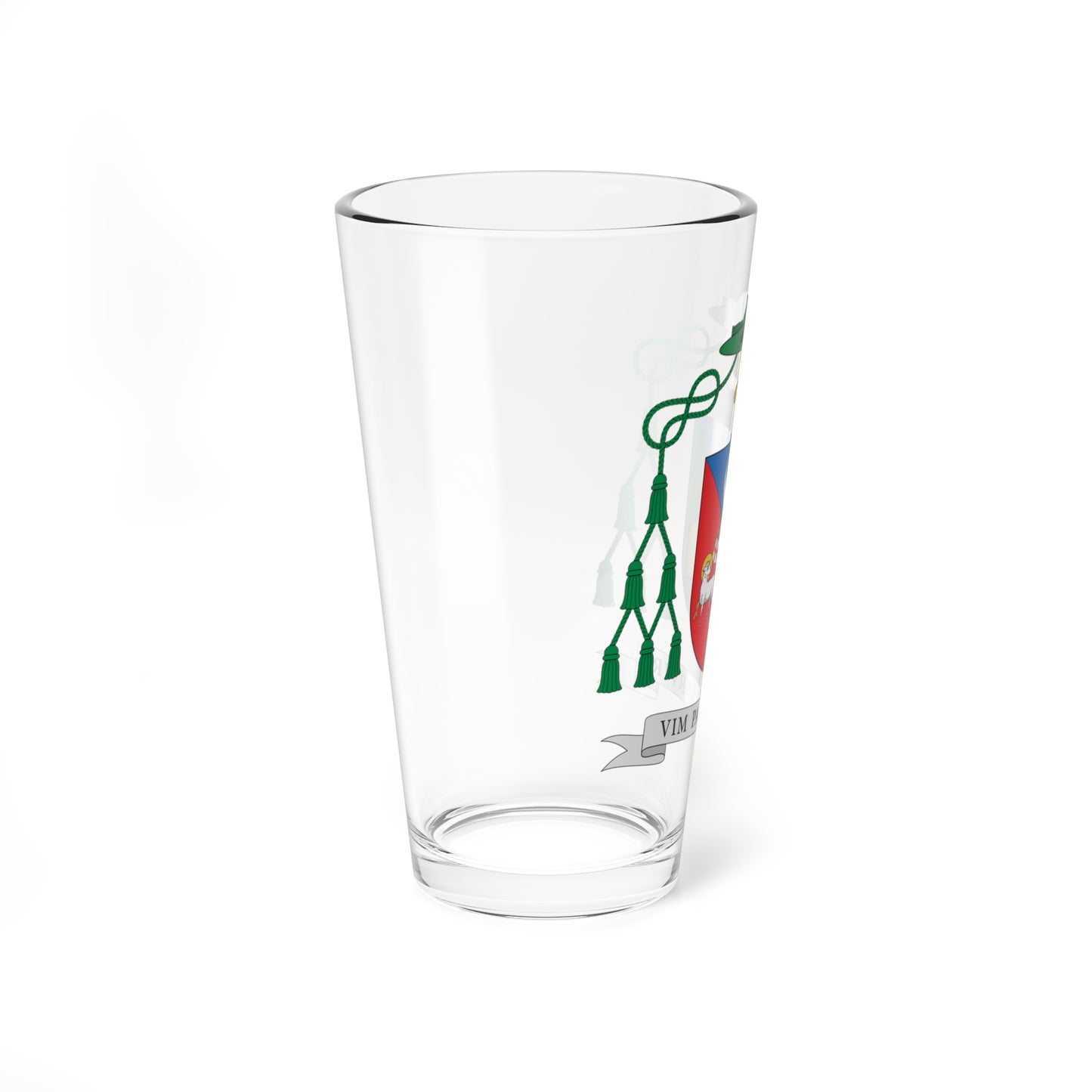 Escudo de Escudo de Luiz Carlos Dias (Spain) (Coat of Arms) Pint Glass 16oz