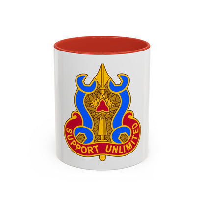737 Maintenance Battalion (U.S. Army) Accent Coffee Mug