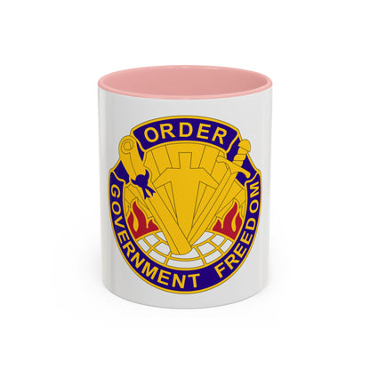 353 Civil Affairs Command 2 (U.S. Army) Accent Coffee Mug
