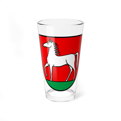 Wappen Lengnau AG (Switzerland) (Coat of Arms) Pint Glass 16oz
