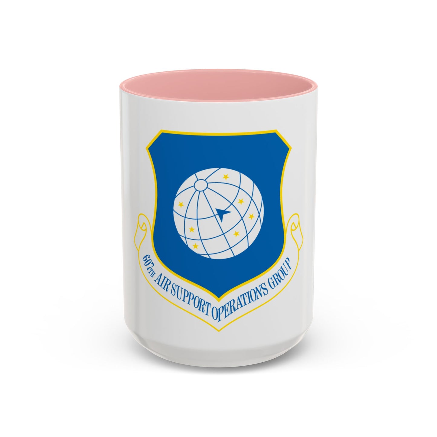 607th ASOGR (U.S. Air Force) Accent Coffee Mug