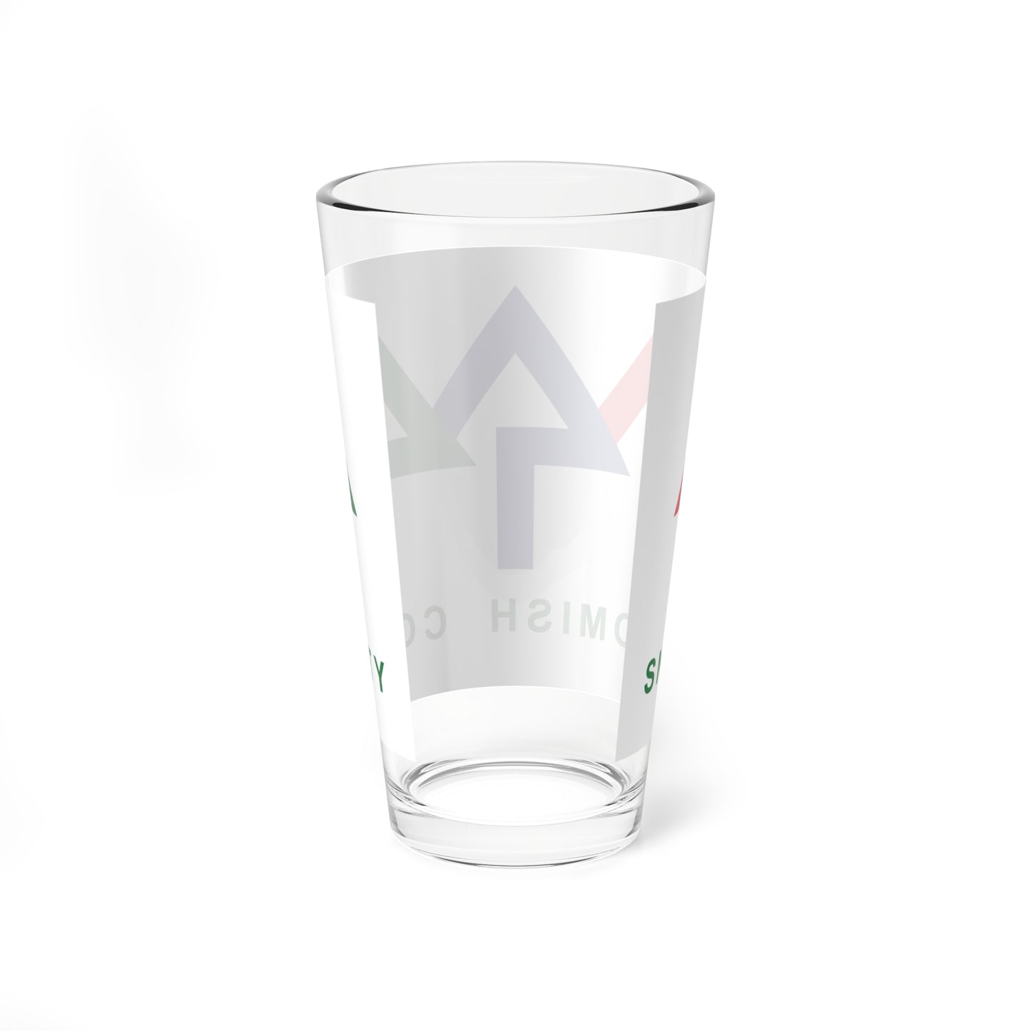 Flag of Snohomish County Washington (United States) Pint Glass 16oz