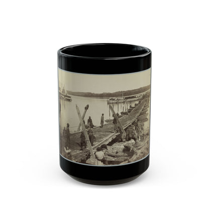 Belle Plain Landing , Va. (1) (U.S. Civil War) Black Coffee Mug
