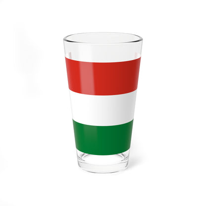Flag of Vila Vila Bolivia (Bolivia) Pint Glass 16oz