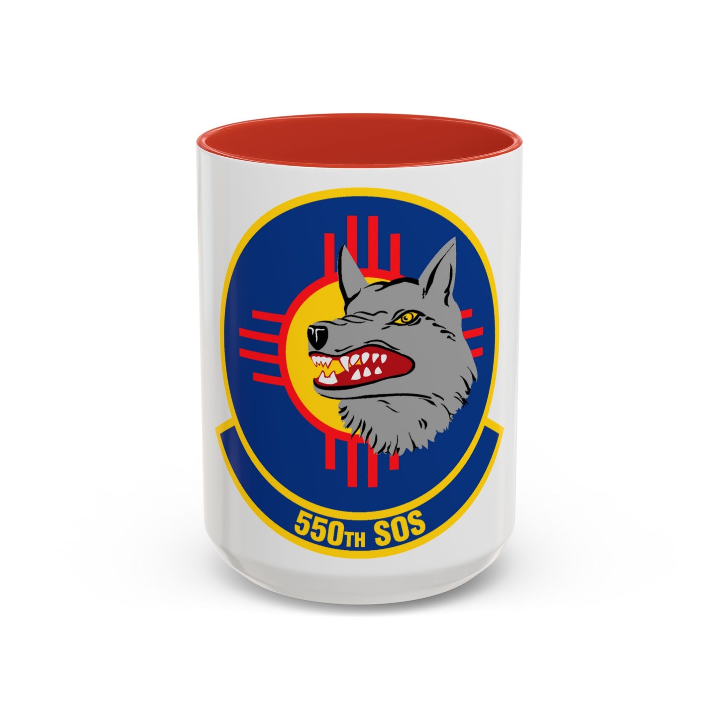 550 Special Operations Squadron AETC (U.S. Air Force) Accent Coffee Mug