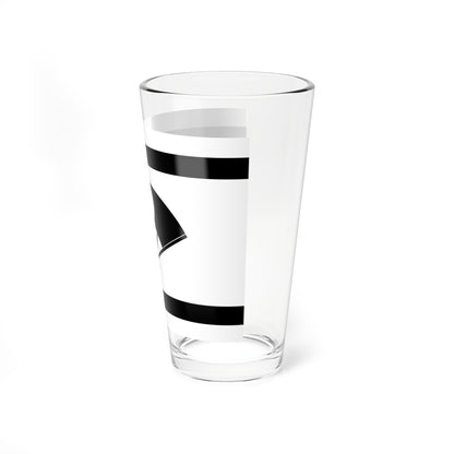 Flag of the Satake Lords of Akita in Dewa Province C (Japan) Pint Glass 16oz