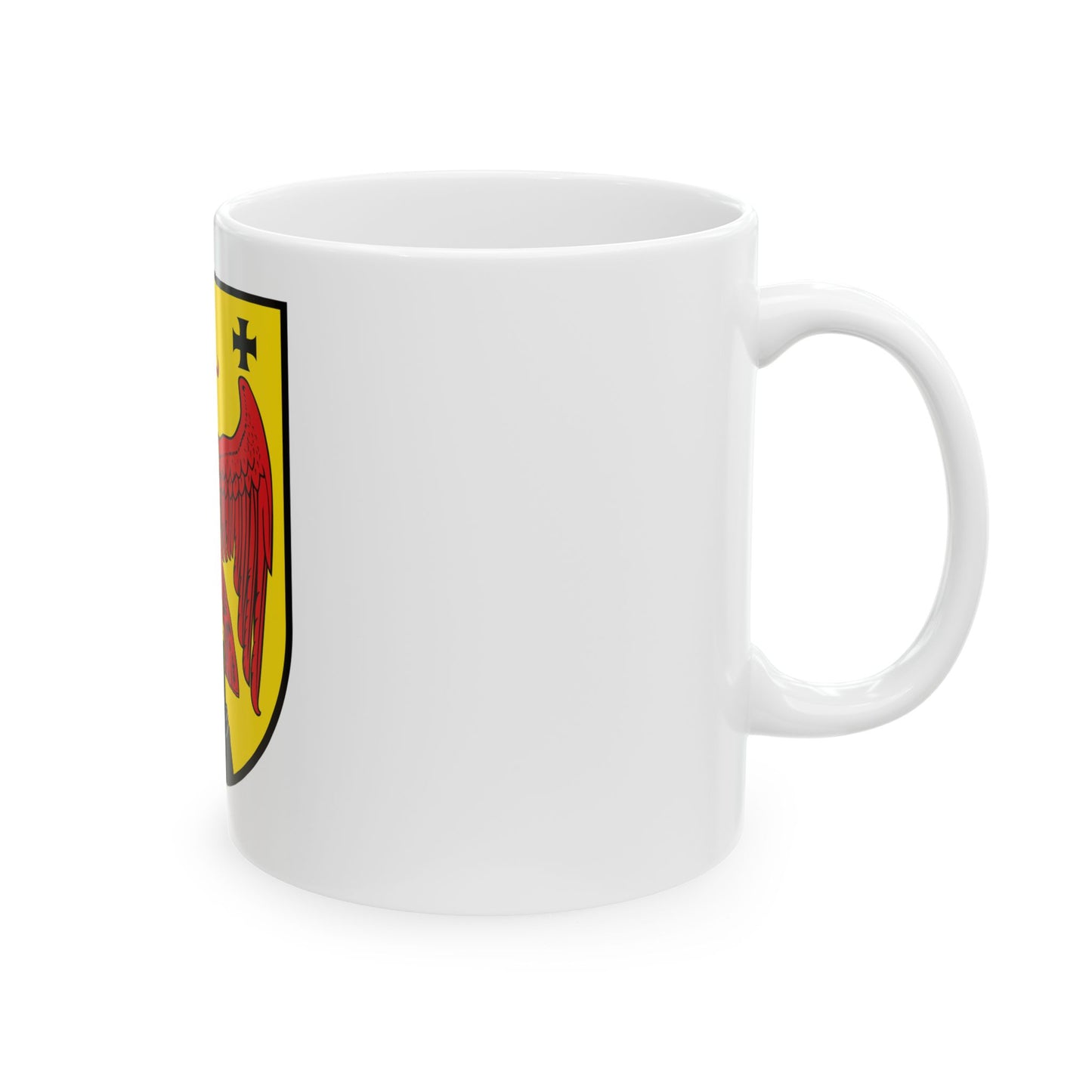 Coat of Arms of Burgenland Austria - White Coffee Mug