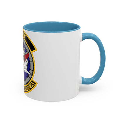 64 Intelligence Squadron AFRC (U.S. Air Force) Accent Coffee Mug