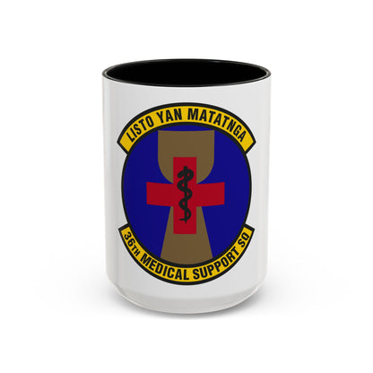 36th Medical Support Squadron (U.S. Air Force) Accent Coffee Mug