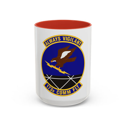 173d Communications Flight (U.S. Air Force) Accent Coffee Mug