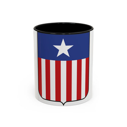 Coat of arms of Liberia in 1889 - Accent Coffee Mug