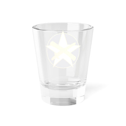 Verre à liqueur de la 85e Brigade des affaires civiles (armée américaine) 1,5 oz