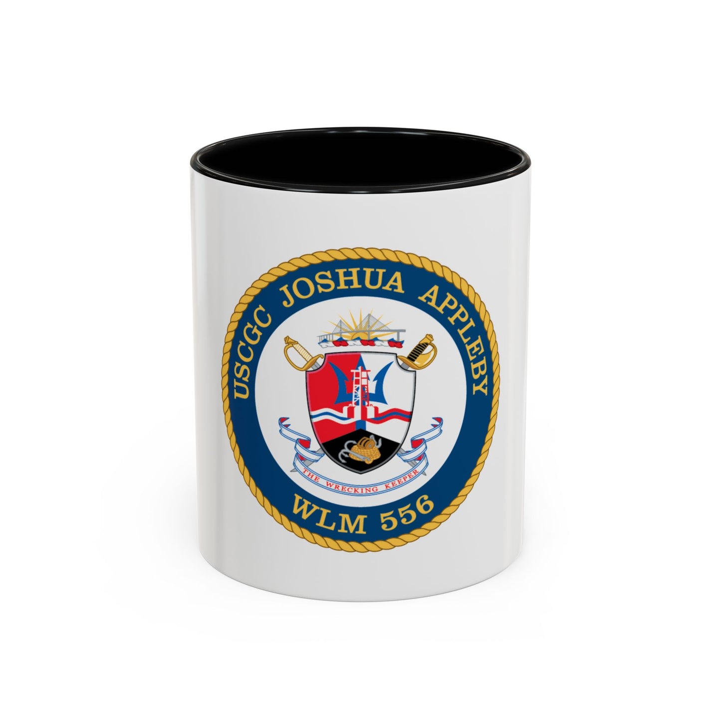 USCGC Joshua Appleby WLM 556 (U.S. Coast Guard) Accent Coffee Mug