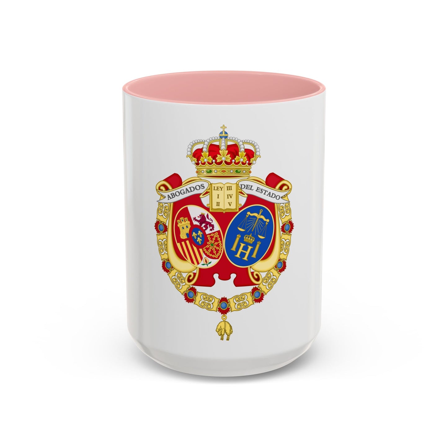 Coat of Arms of the Spanish Legal Representatives of the State - Accent Coffee Mug