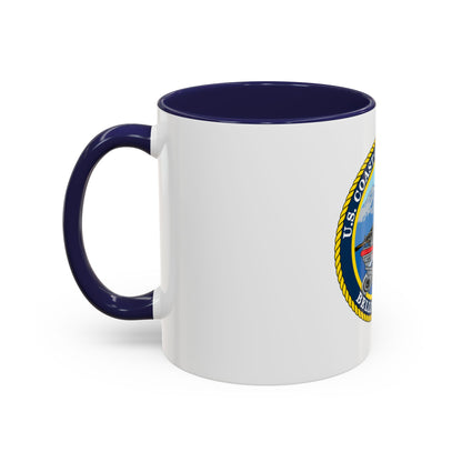USCG Station Bellingham WA (U.S. Coast Guard) Accent Coffee Mug