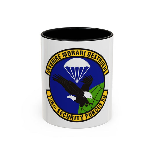 736th Security Forces Squadron (U.S. Air Force) Accent Coffee Mug