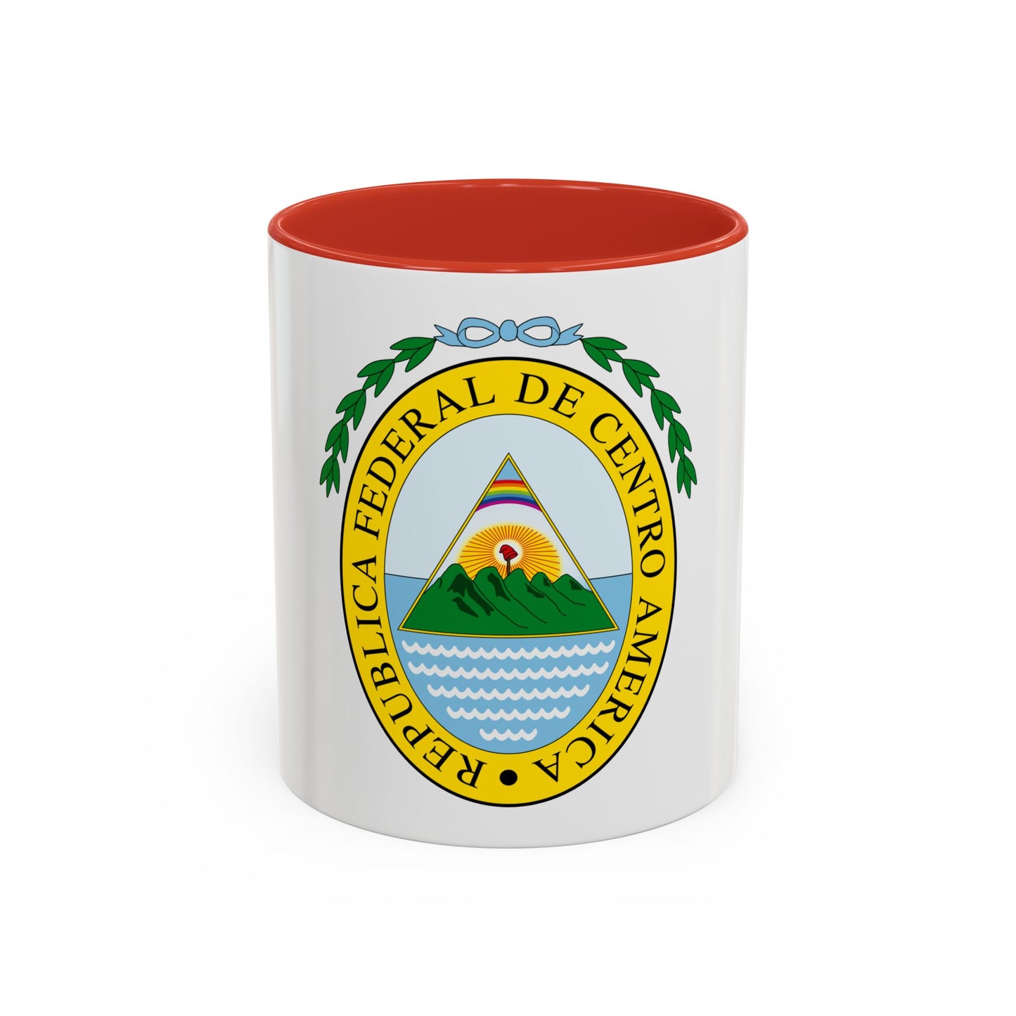 Coat of arms of the Federal Republic of Central America - Accent Coffee Mug