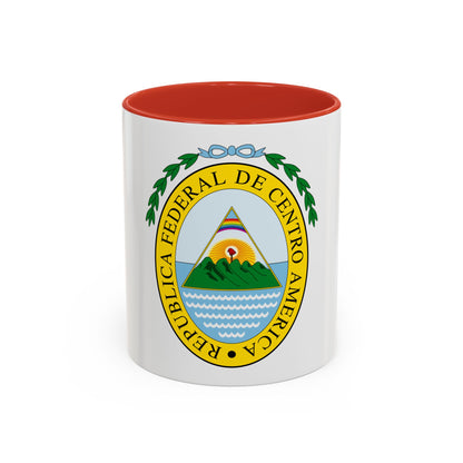 Coat of arms of the Federal Republic of Central America - Accent Coffee Mug