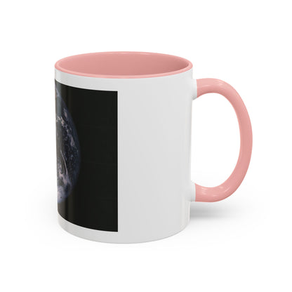 Space - Earth from Space (1973) (Map) Accent Coffee Mug