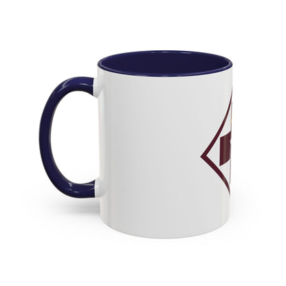 US 32nd Medical Brigade SSI (U.S. Army) Accent Coffee Mug