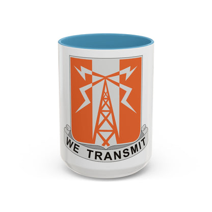 52 Signal Battalion (U.S. Army) Accent Coffee Mug