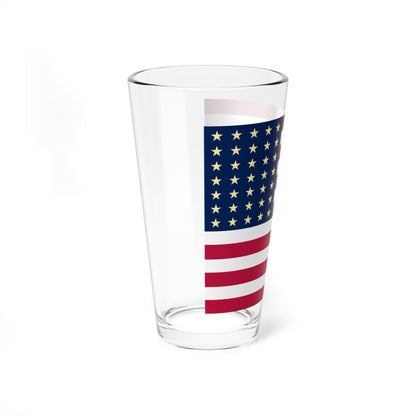 8th California Infantry Regiment flag (United States) Pint Glass 16oz
