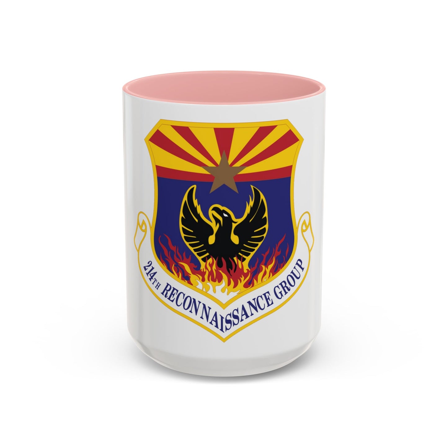 214th Reconnaissance Group (U.S. Air Force) Accent Coffee Mug