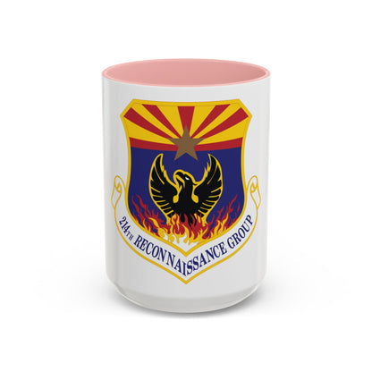 214th Reconnaissance Group (U.S. Air Force) Accent Coffee Mug