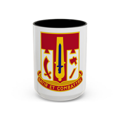 682 Engineer Battalion (U.S. Army) Accent Coffee Mug