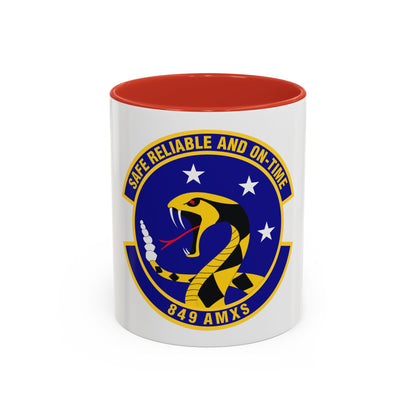 849 Aircraft Maintenance SquadronACC (U.S. Air Force) Accent Coffee Mug