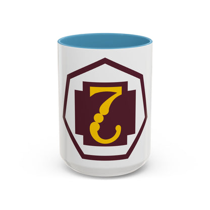 7 Medical Command (U.S. Army) Accent Coffee Mug